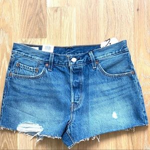 Levi’s Premium 501~Jean Shorts, mid-rise, 29 NWOT